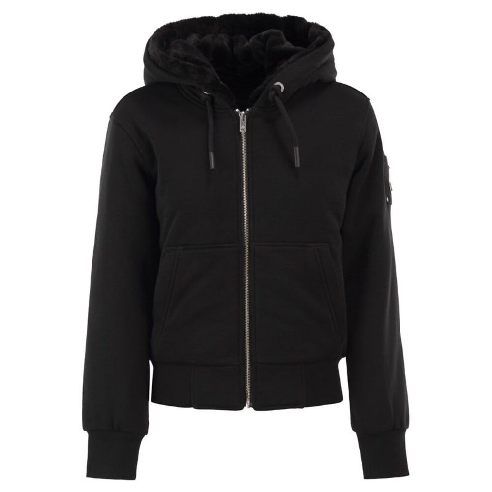 Moose Knuckles Women Classic Bunny - Hooded Sweatshirt With Faux Fur Lining